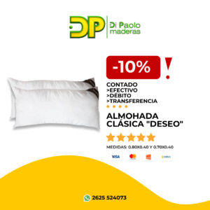 Almohada Clásica Deseo