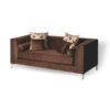 Sillón de 2 cuerpos con tachas
