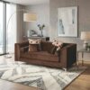 Sillón de 2 cuerpos con tachas