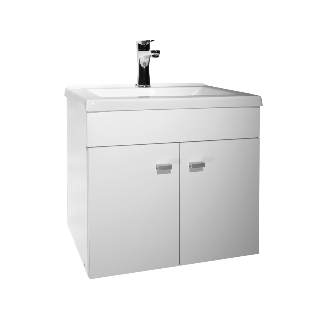 Mueble de baño flotante monocomando 61 cm